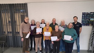 Deelnemers valpreventieprogramma Inbalans met glans geslaagd!