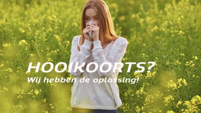 Last van hooikoorts?  Meld je nu aan voor onze Medical Tape-sessies!