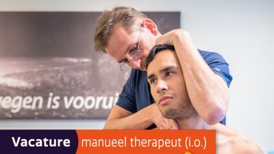 Vacature: manueel therapeut (i.o.) (24-36 uur)